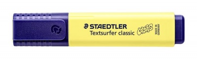 Szövegkiemelő, 1-5 mm, STAEDTLER "Textsurfer Classic Pastel 364 C", sárga