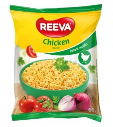 Instant tésztaleves, 60 g, REEVA, csirke íz