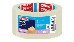 Csomagolószalag, 50 mm x 66 m, TESA "Pack Universal", áttetsző