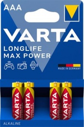 Elem, AAA mikro, 4 db, VARTA "Longlife Max Power"