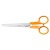 Olló, papírvágó, 17 cm, FISKARS "Classic" narancssárga
