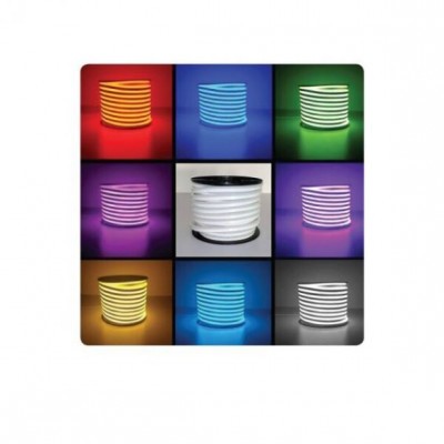 LED flex neon,12V,2835 120SMD/m; 6W; 300lm/m; IP65; 16x8 mm; dimmelhető - 4000K 50M