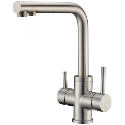 3 utas csaptelep, Inox