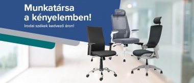 Munkatársa a kényelemben!